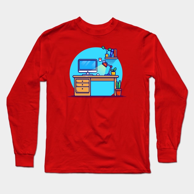 Workspace Long Sleeve T-Shirt by Catalyst Labs